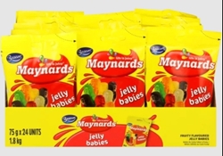Picture of Maynards Jelly Babies Box 24 x 75g