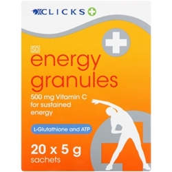 Picture of Clicks Energy Granules 20 x 5g Sachets