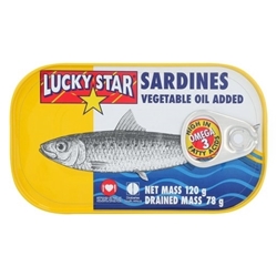 Picture of Lucky Star Sardines In Vegetable Oil 120g